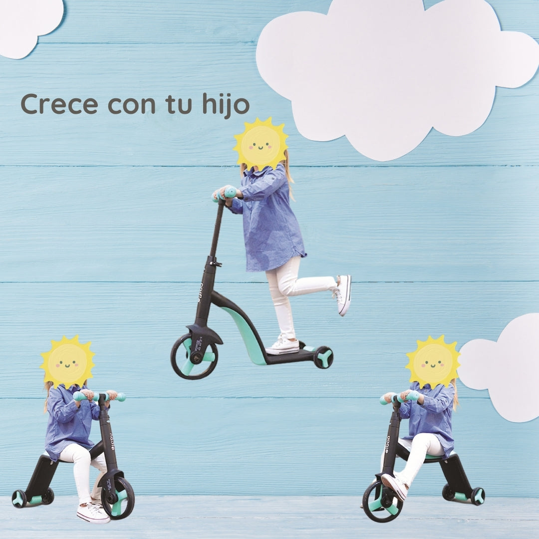 Patinete 3 en 1