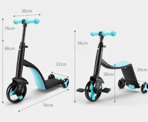 Patinete 3 en 1