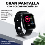 Reloj Inteligente HD con Pantalla Táctil y Monitoreo Avanzado